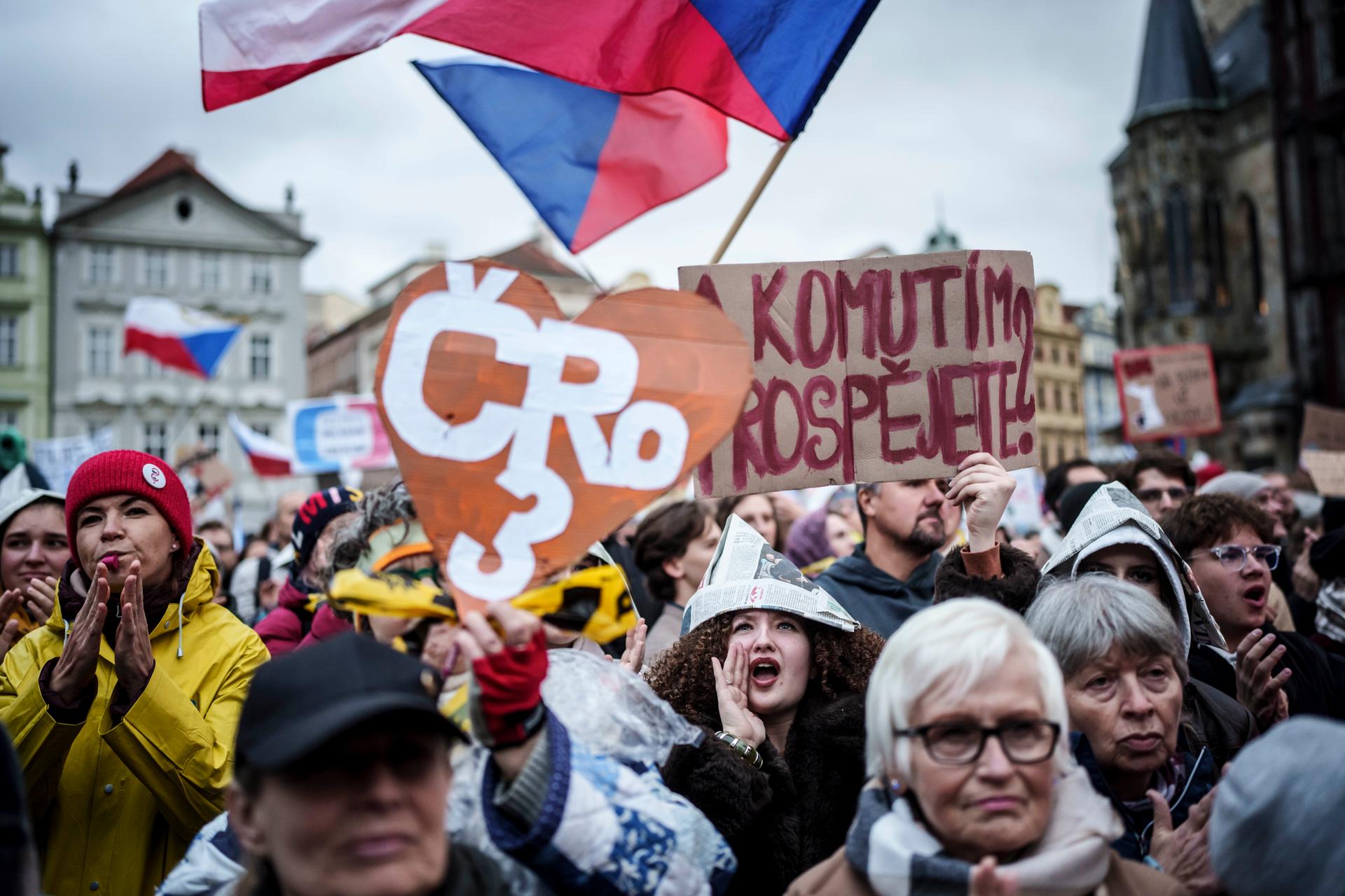 Demonstrace Ruce pryč od médií
Autor: Milan Jaroš