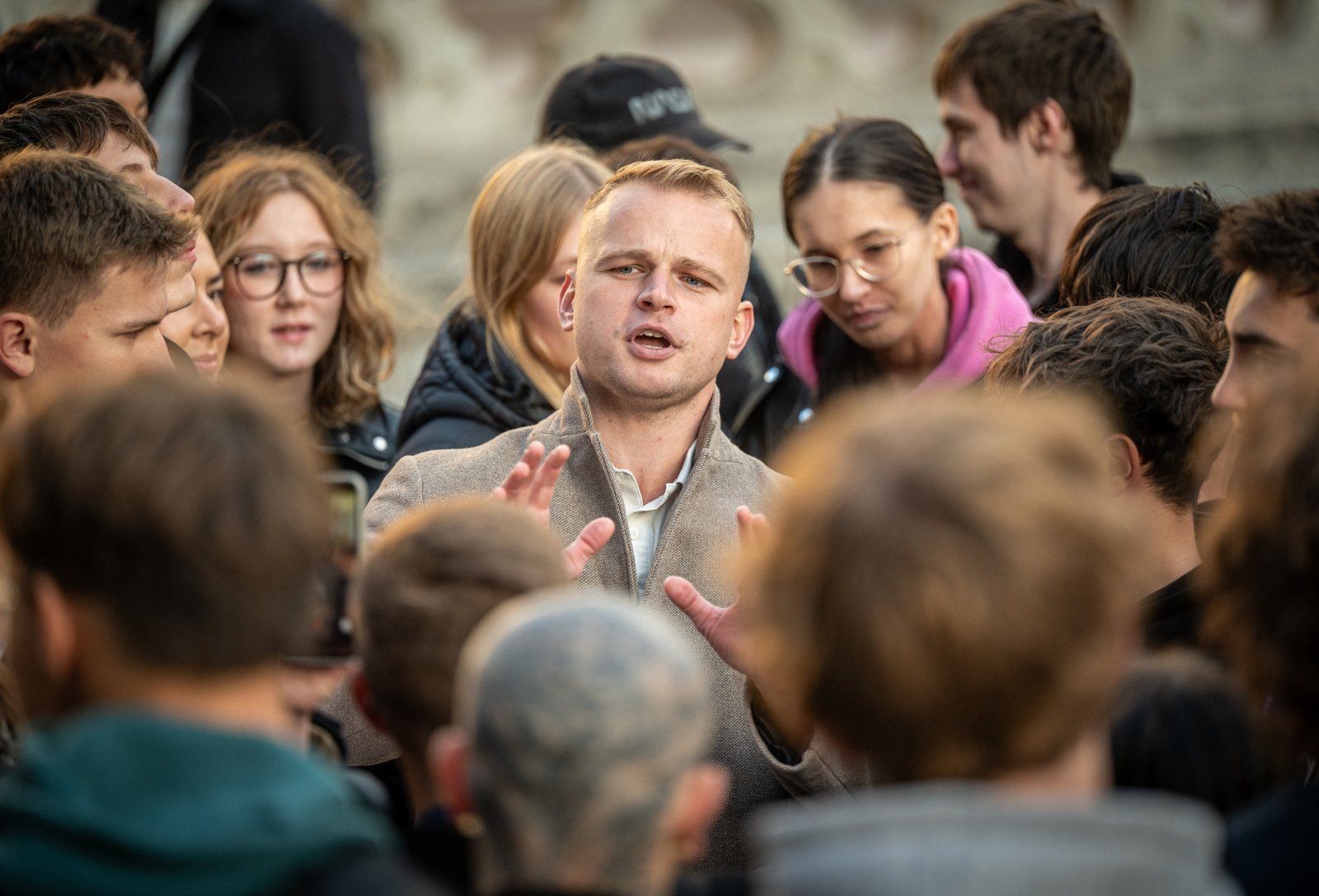 Milan Mazurek z extremistický Republiky